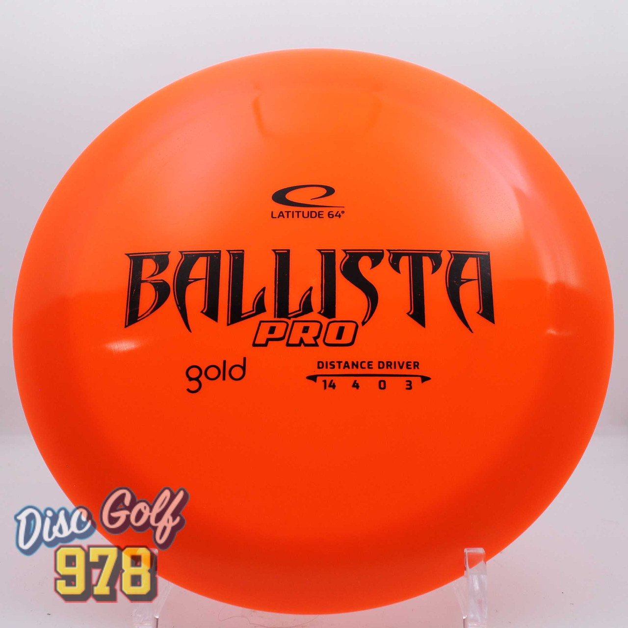 Latitude 64 Ballista Pro Gold Orange-Black 174.0g