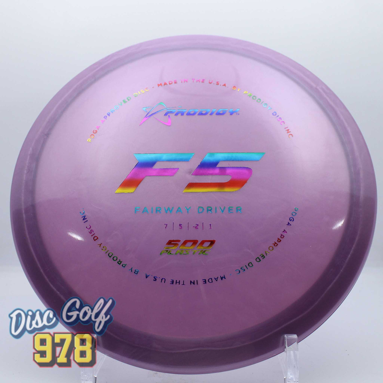 Prodigy F5 500 Purple-Rainbow 173.3g
