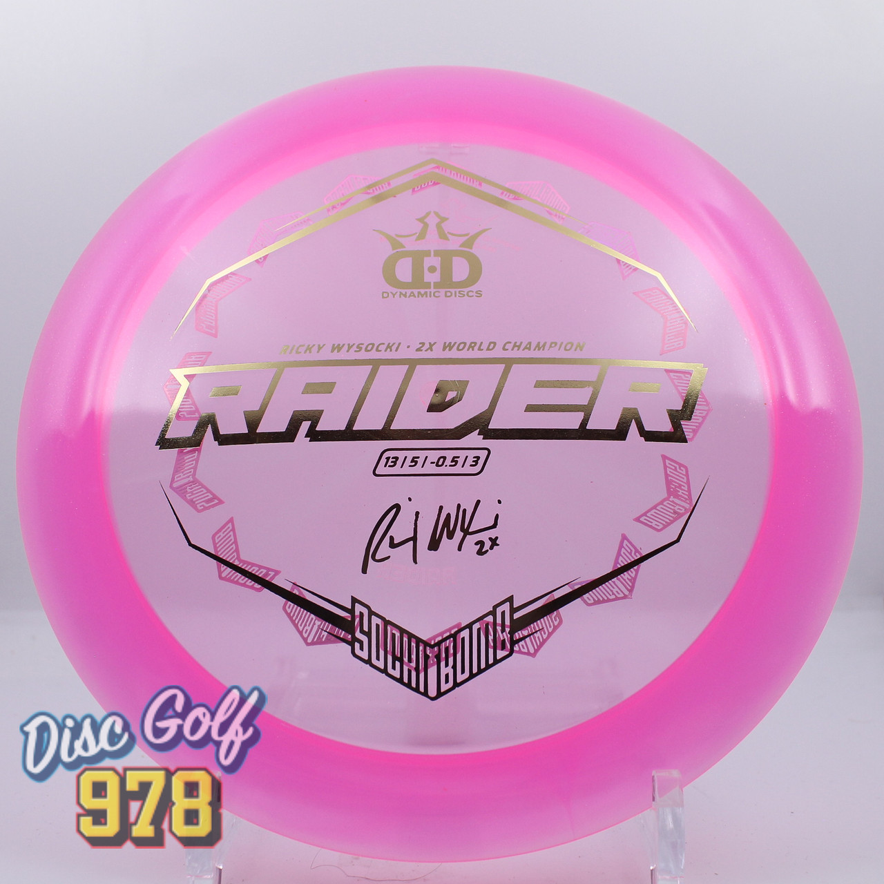 Dynamic Raider Lucid Ice Glimmer Wysocki 23 BS Pink-Gold A 176.4g