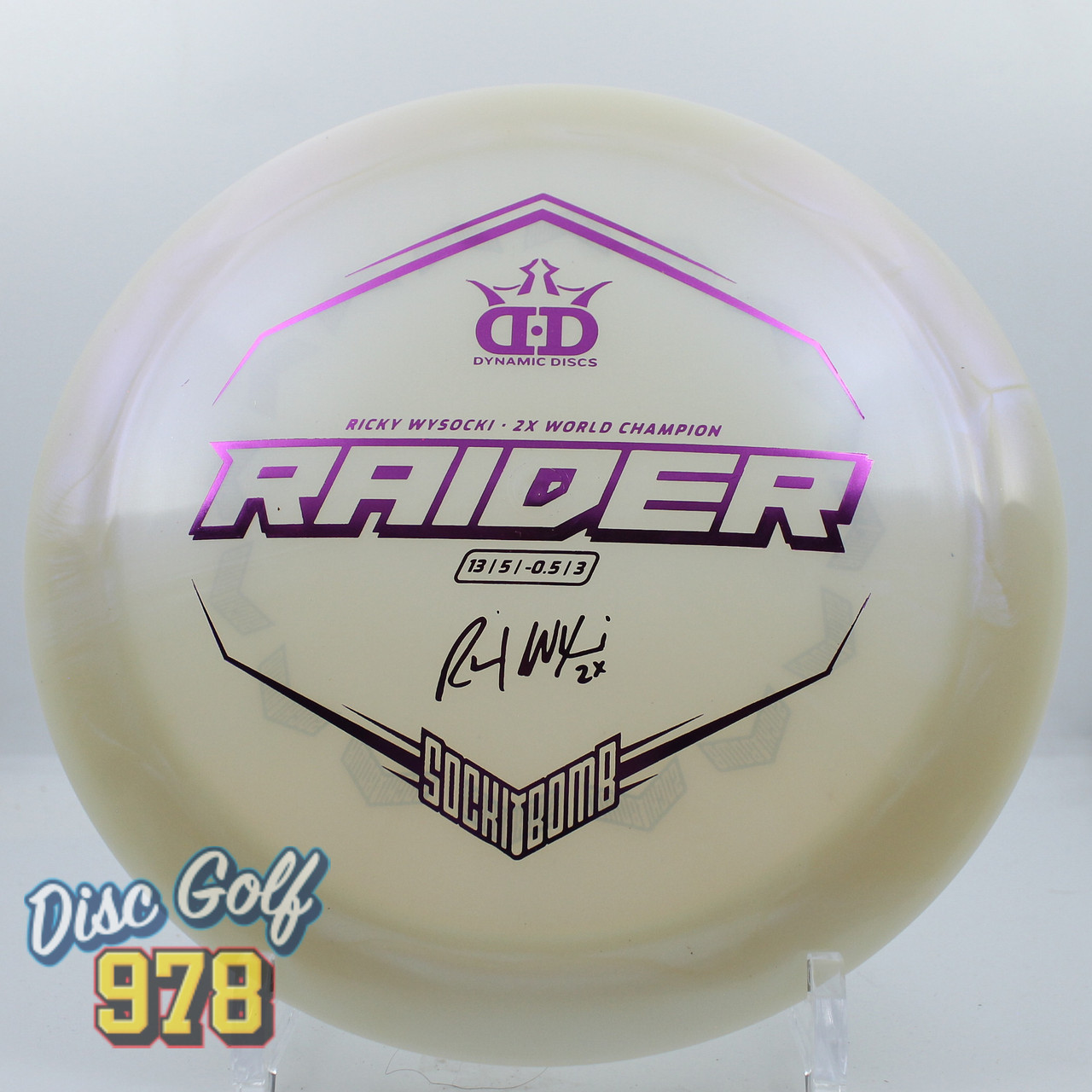 Dynamic Raider Lucid X Chameleon Wysocki 23 BS Pearl-Purple 175.9g