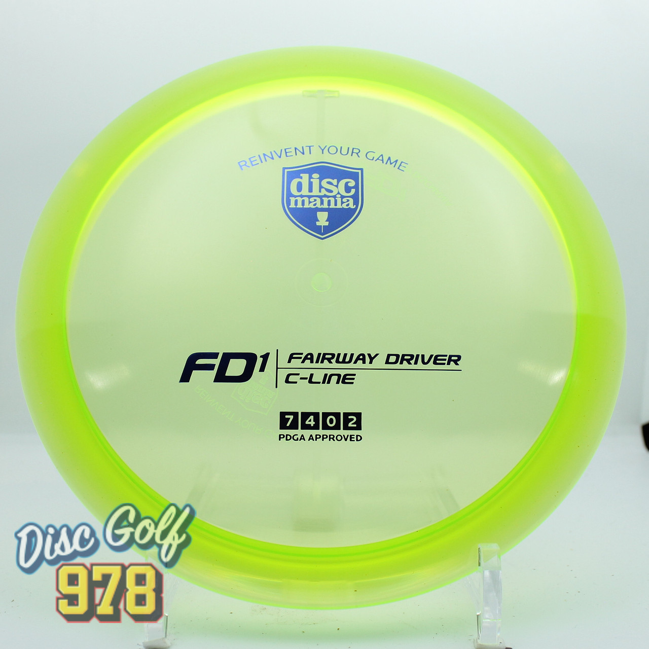 Discmania FD1 C-Line Green-Blue C 173.3g