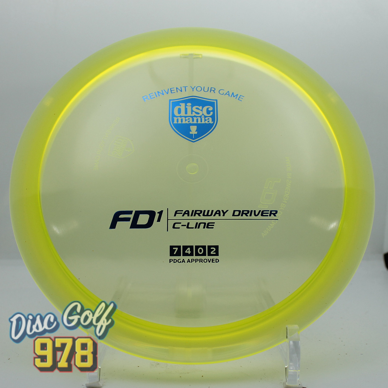 Discmania FD1 C-Line Yellow-Blue B 173.5g