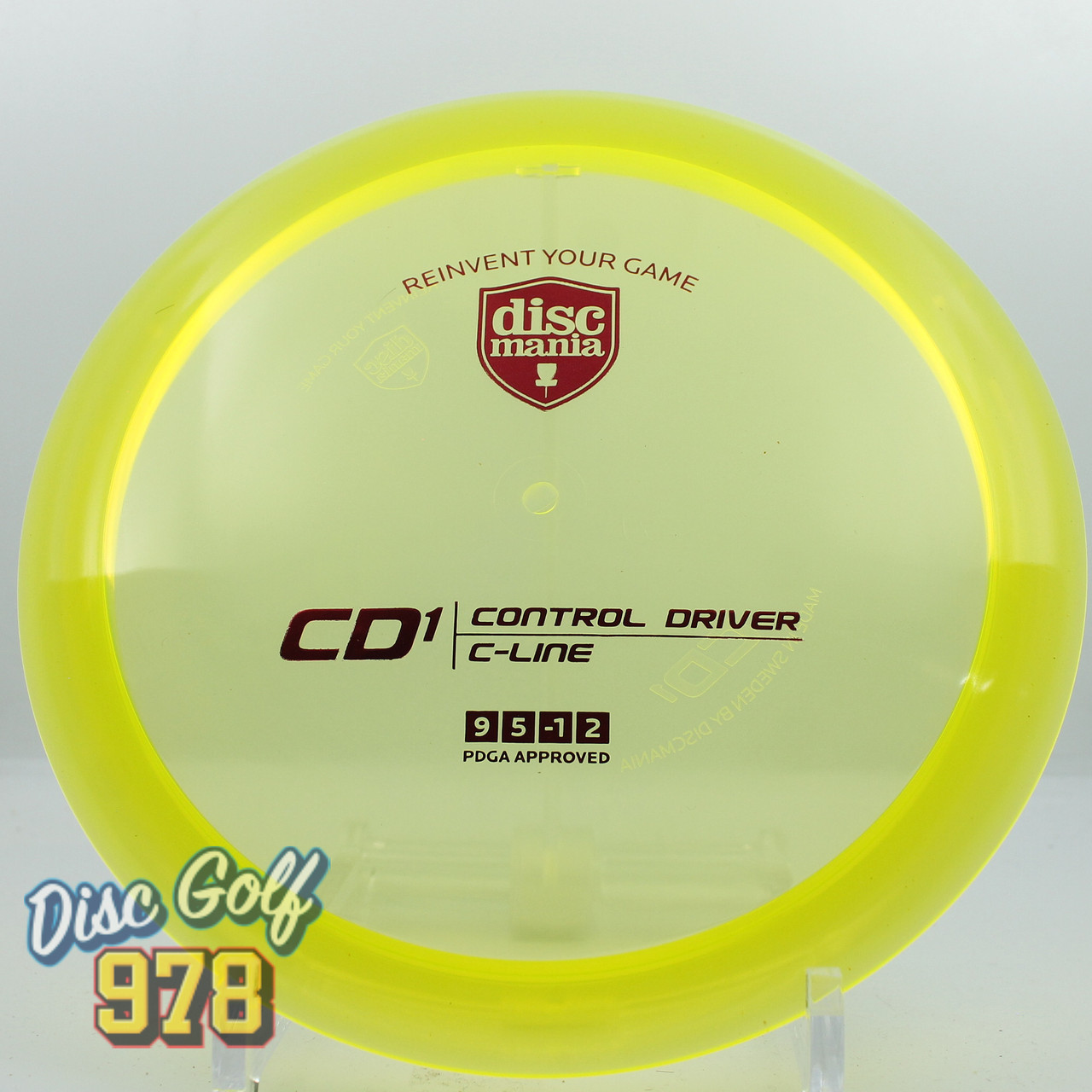 Discmania CD1 C-Line Yellow-Red D 173.8g