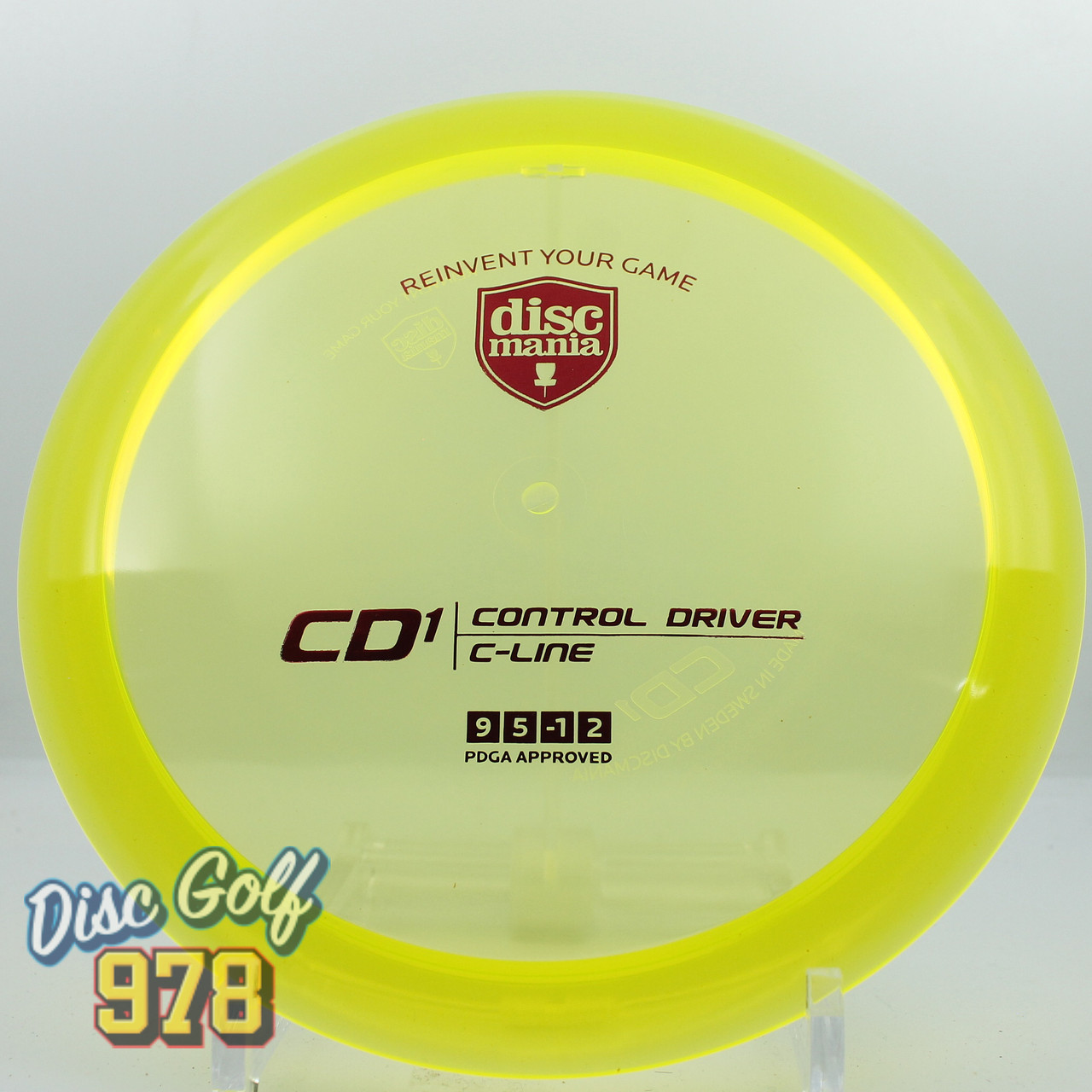 Discmania CD1 C-Line Yellow-Red K 174.0g