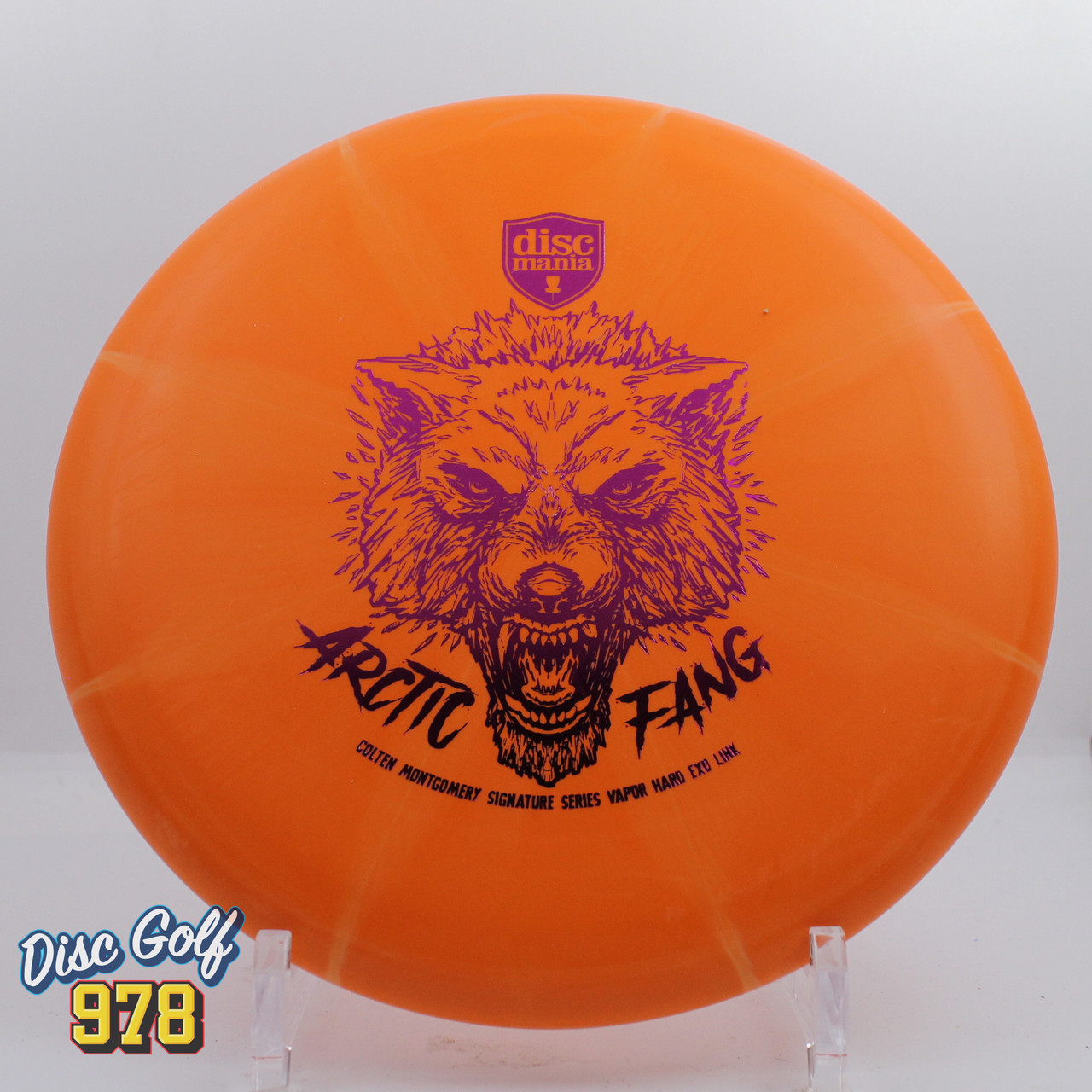 Discmania Link Artic Fang Vapor EXO Hard Orange-Purple B 174.5g