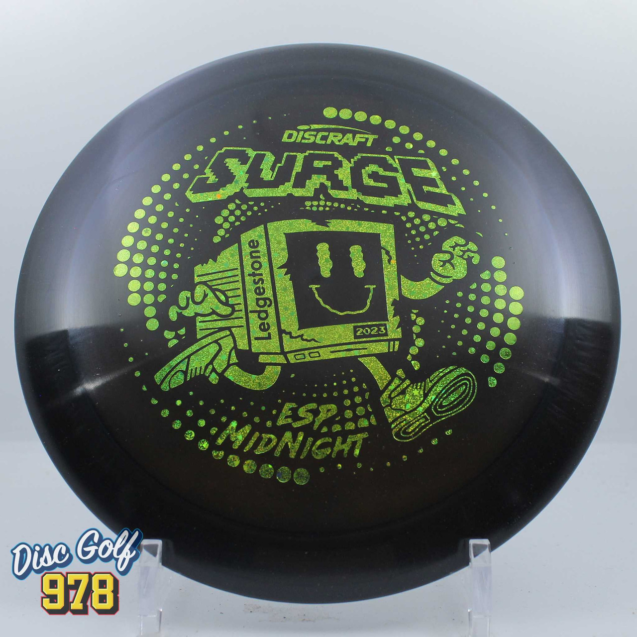 Discraft Surge Midnight ESP Ledgestone 2023 Black-Green 176.1g