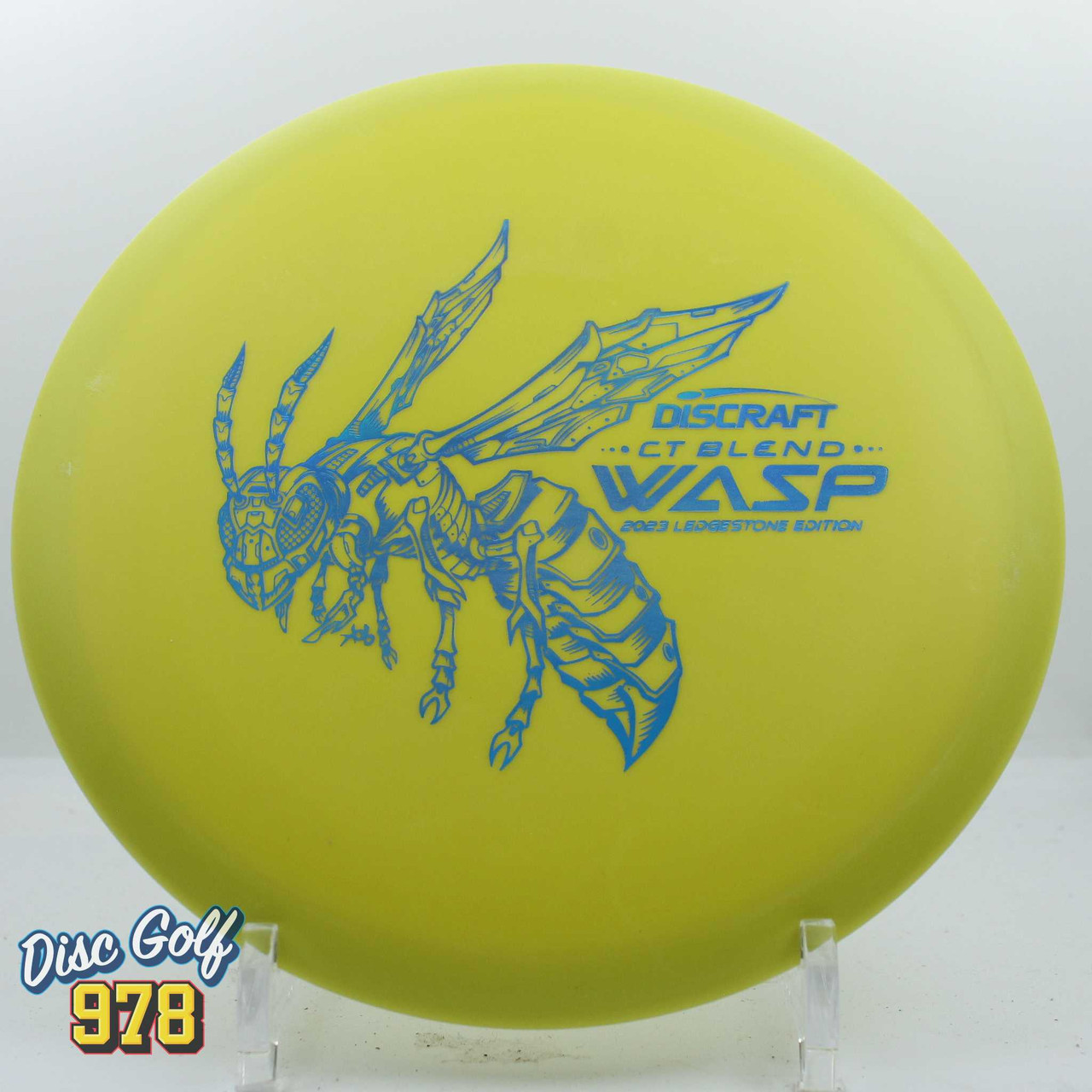 Discraft Wasp CT Blend Ledgestone 2023 Yellow-Blue Prism 178.9g