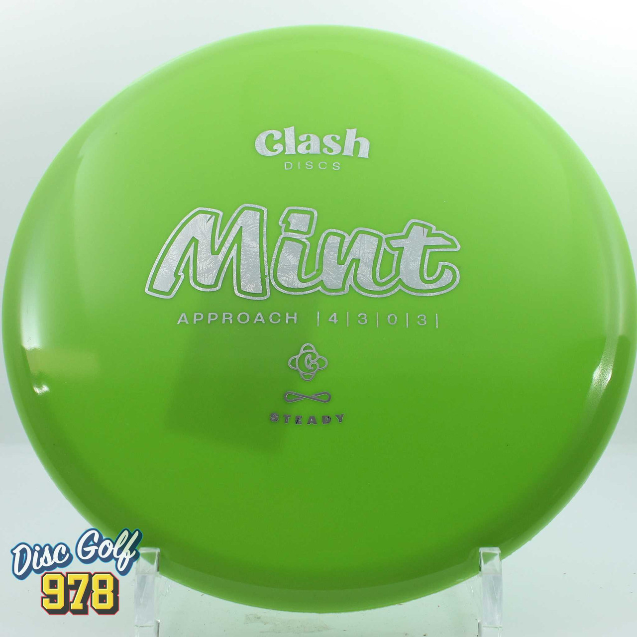 Clash Discs Mint Steady Green-Scratch Silver C 175.5g