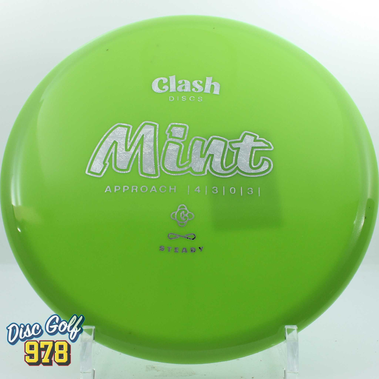 Clash Discs Mint Steady Green-Scratch Silver F 175.6g