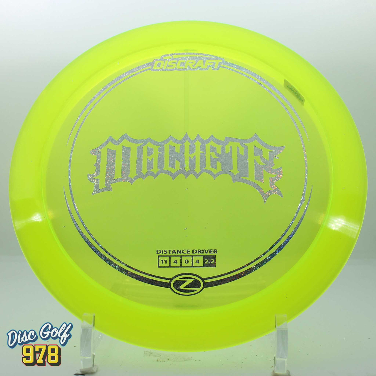 Discraft Machete Z-Line Yellow-Sparkle 174.3g