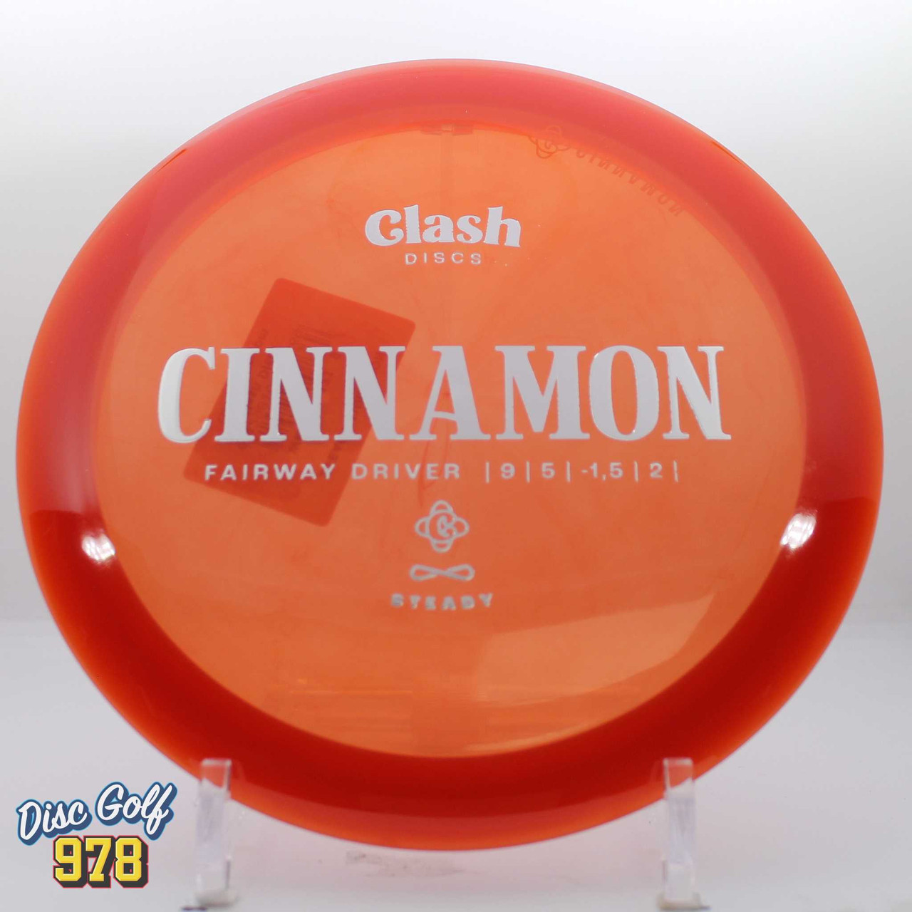 Clash Discs Cinnamon Steady Red-Silver H 174.7g