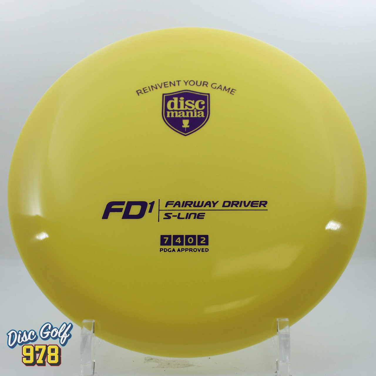 Discmania FD1 S-Line Yellow-Purple J 171.1g