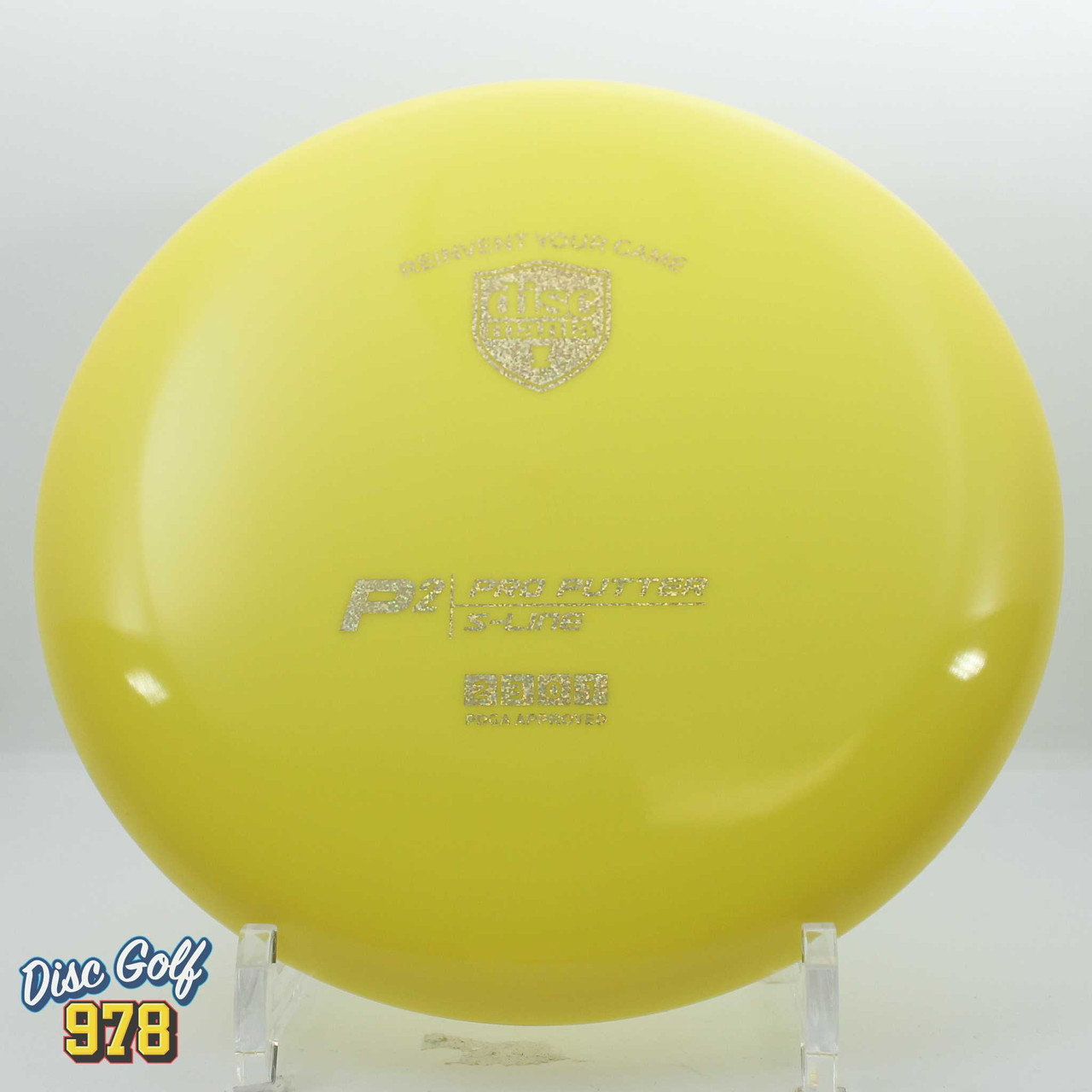 Discmania P2 S Line Yellow-Gold Sparkle A 171.7g