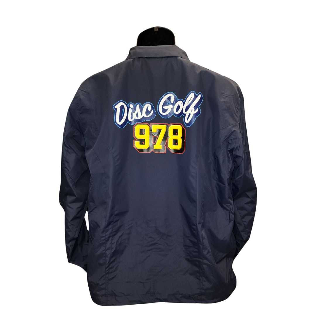 Disc Golf 978 Full-Zip Wind Jacket Navy Blue (Updating)