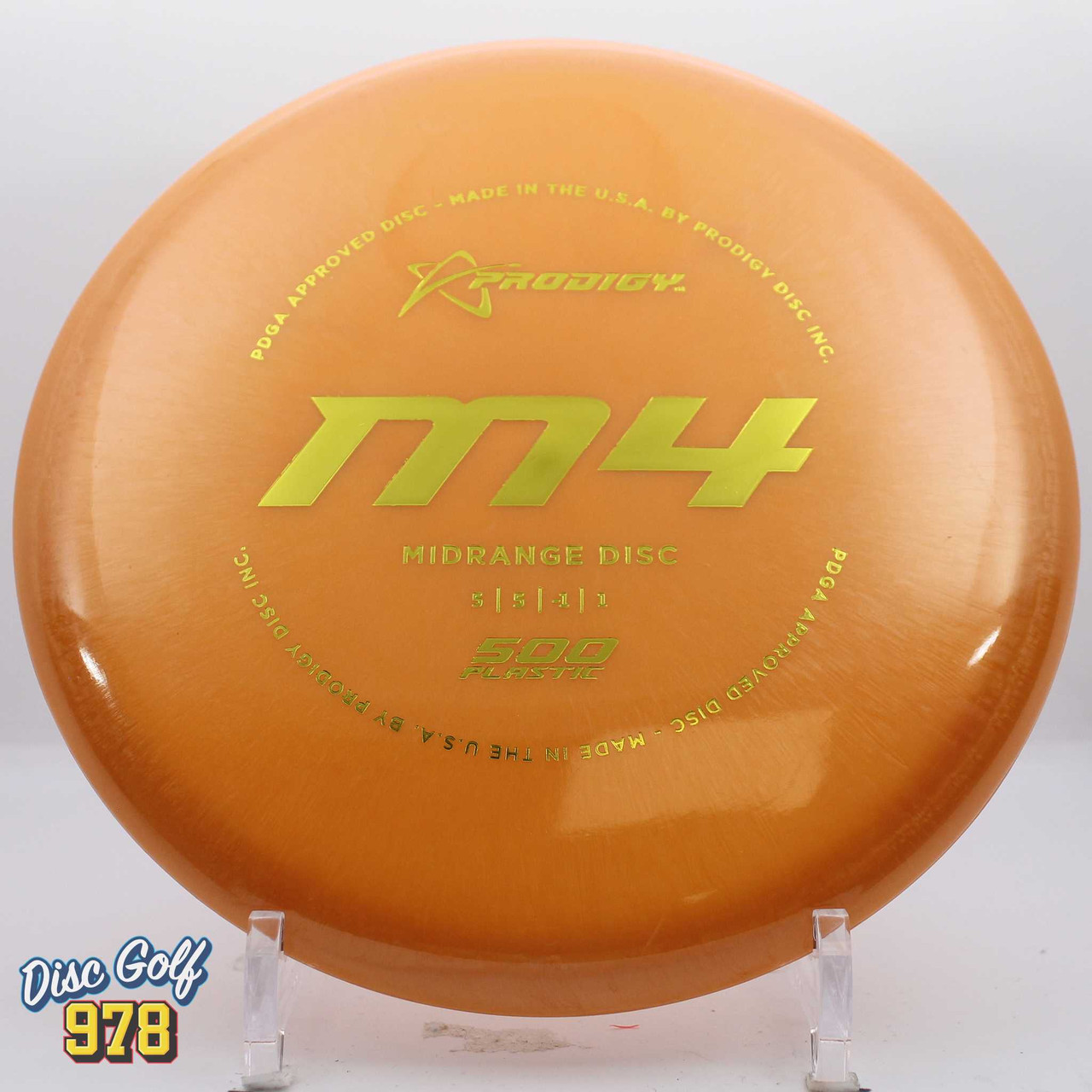 Prodigy M4 500 Orange-Green Gold B 177.8g