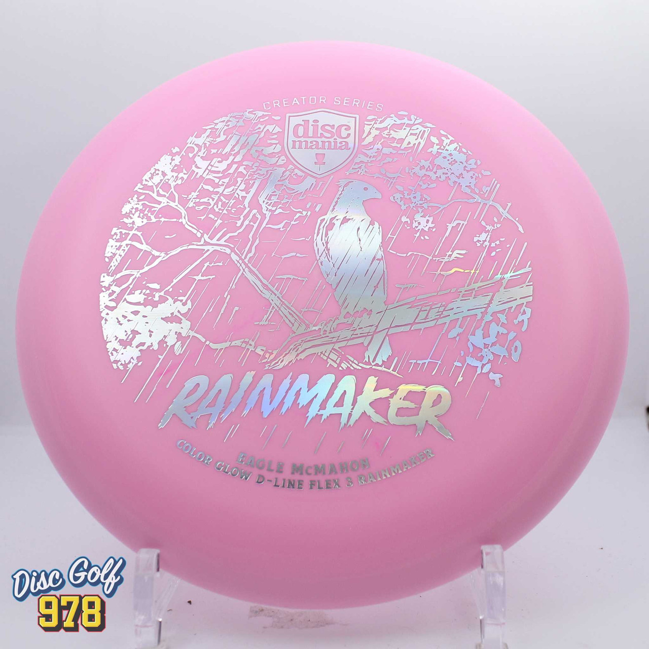 Discmania Rainmaker Color Glow D-Line Flex 3 Pink-Prism C 173.4g