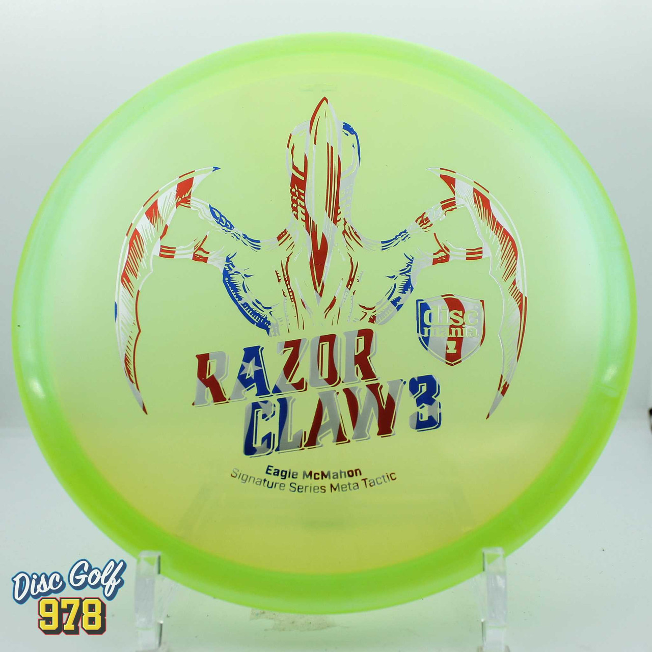 Discmania Razor Claw 3 Tactic Green-Flag C 173.5g