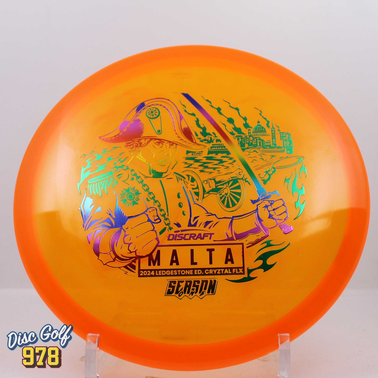 Discraft Malta Cryztal FLX Ledgestone Orange A 175.9g