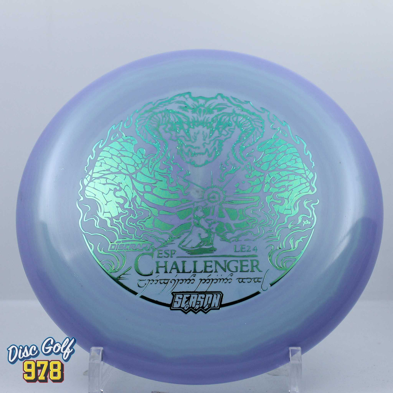 Discraft Challenger ESP Ledgestone Purple-Green 174.0g