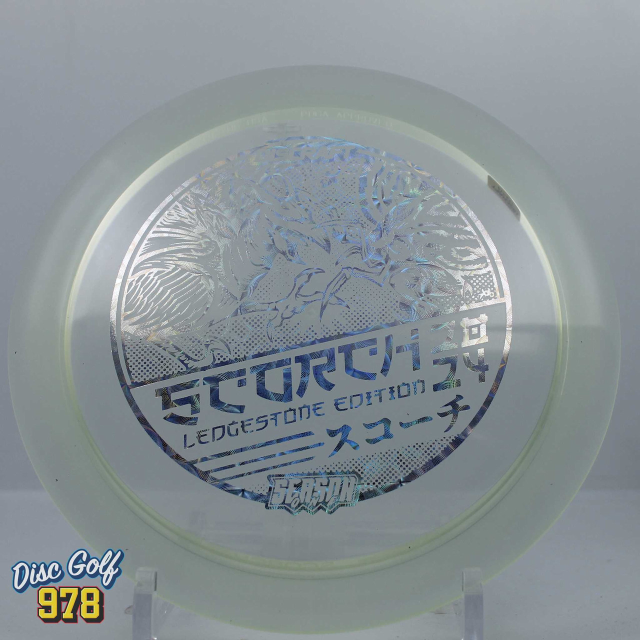 Discraft Scorch Cryztal Ledgestone Clear-Round Holo C 174.2g