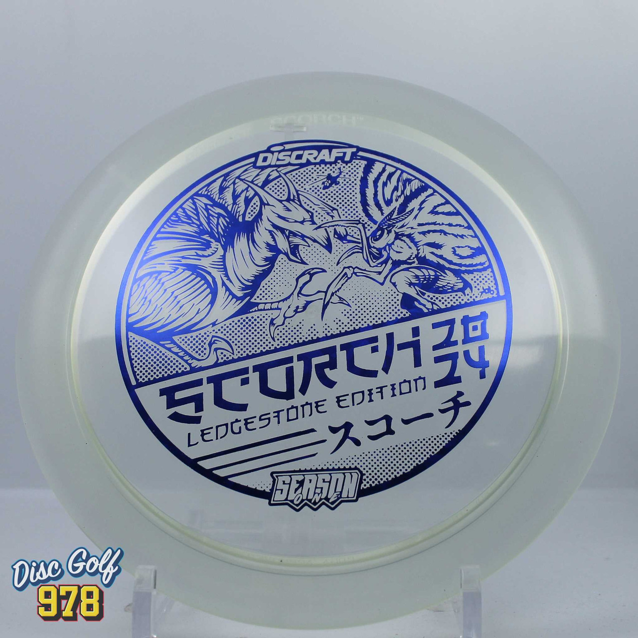 Discraft Scorch Cryztal Ledgestone Clear-Blue Shatter 172.5g