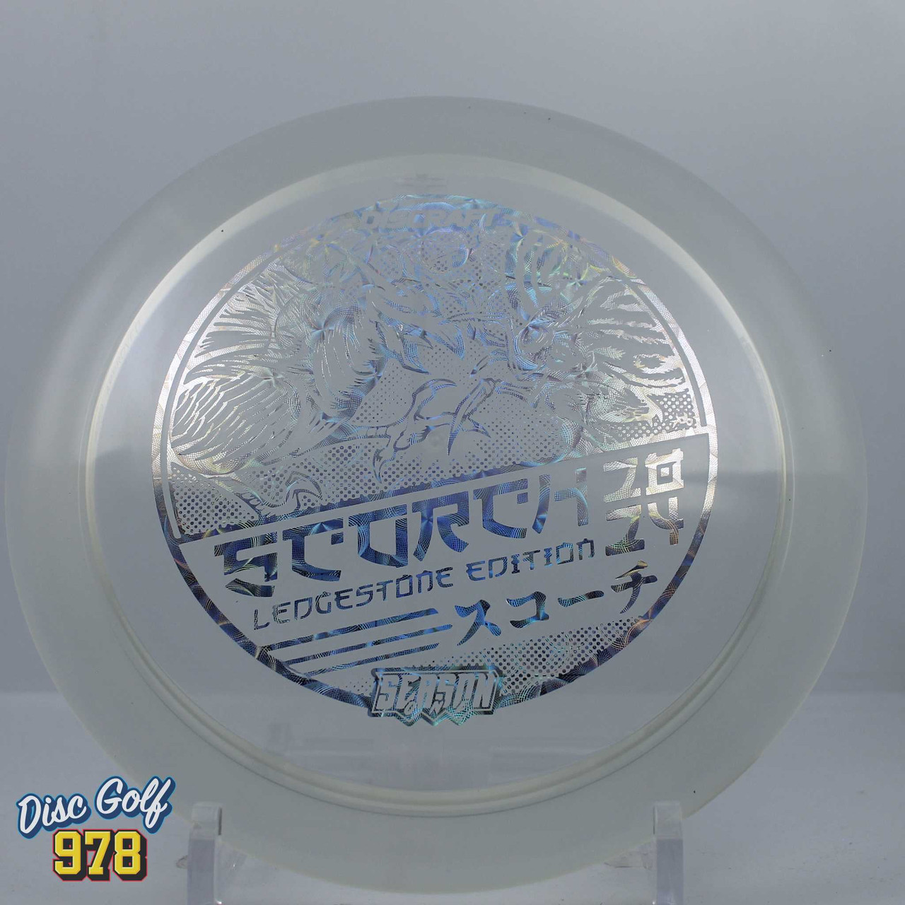 Discraft Scorch Cryztal Ledgestone Clear-Round Holo D 174.1g