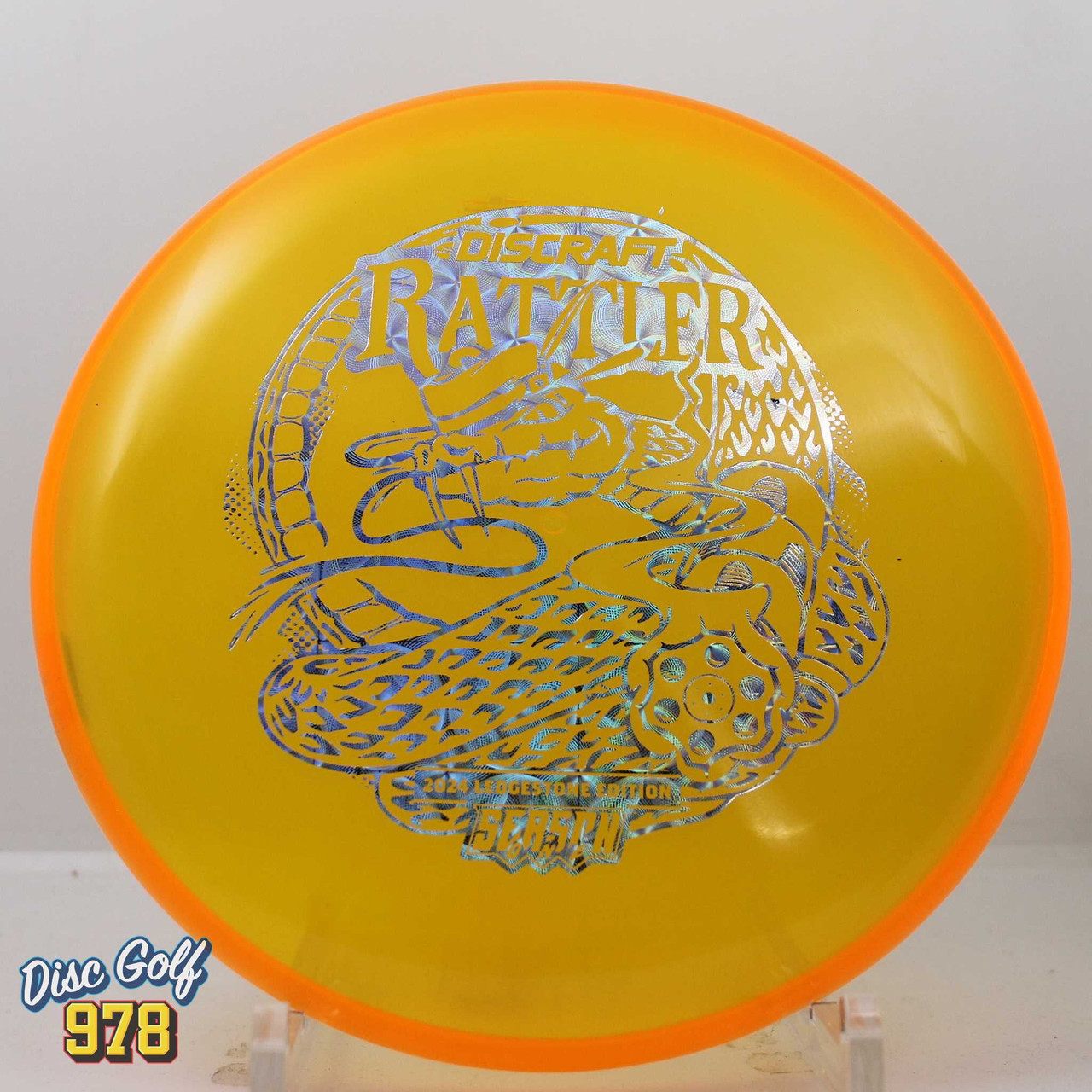 Discraft Rattler Cryztal Ledgestone Orange-Holo A 175.6g