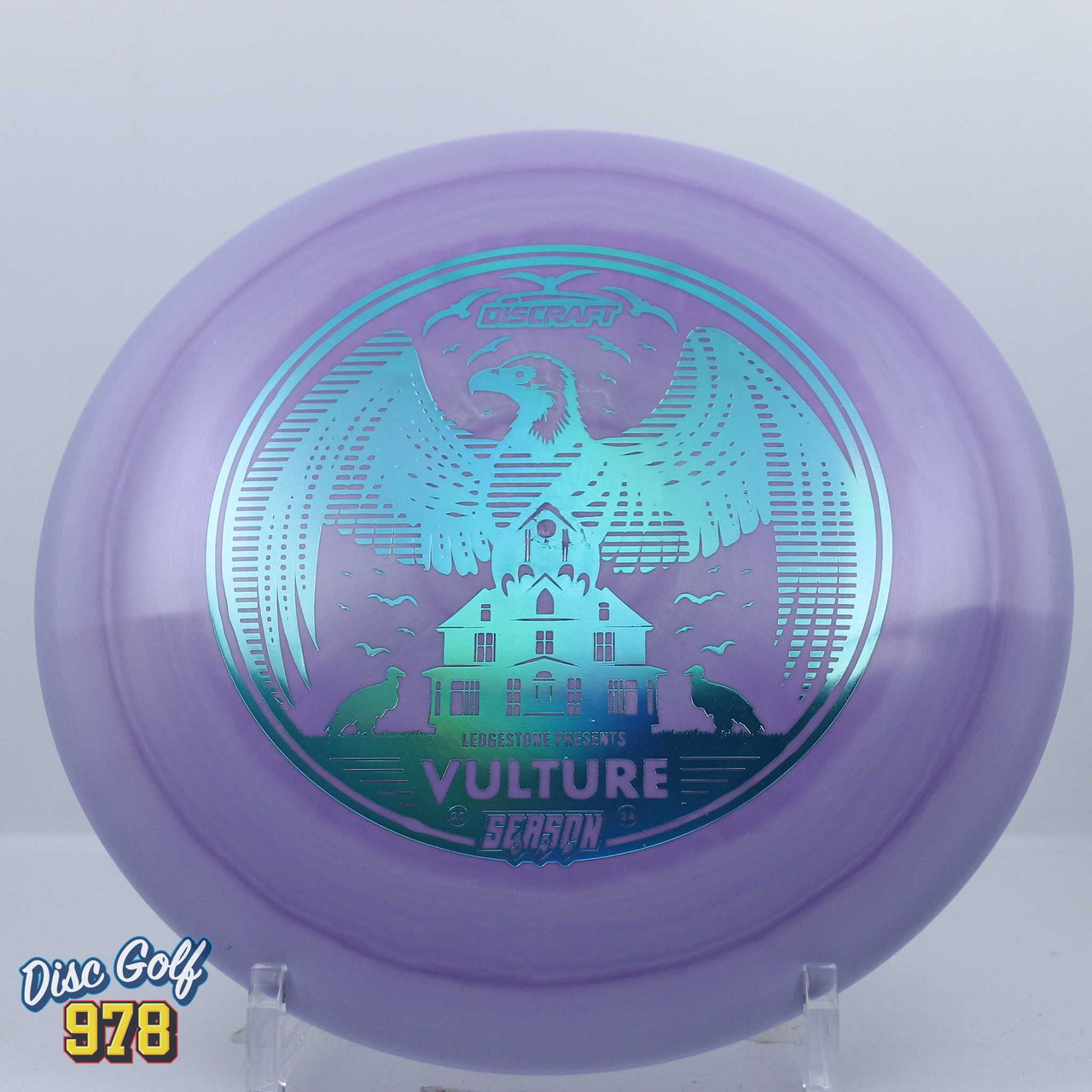 Discraft Vulture ESP Lightweight Ledgestone Purple-Prism 165.2g