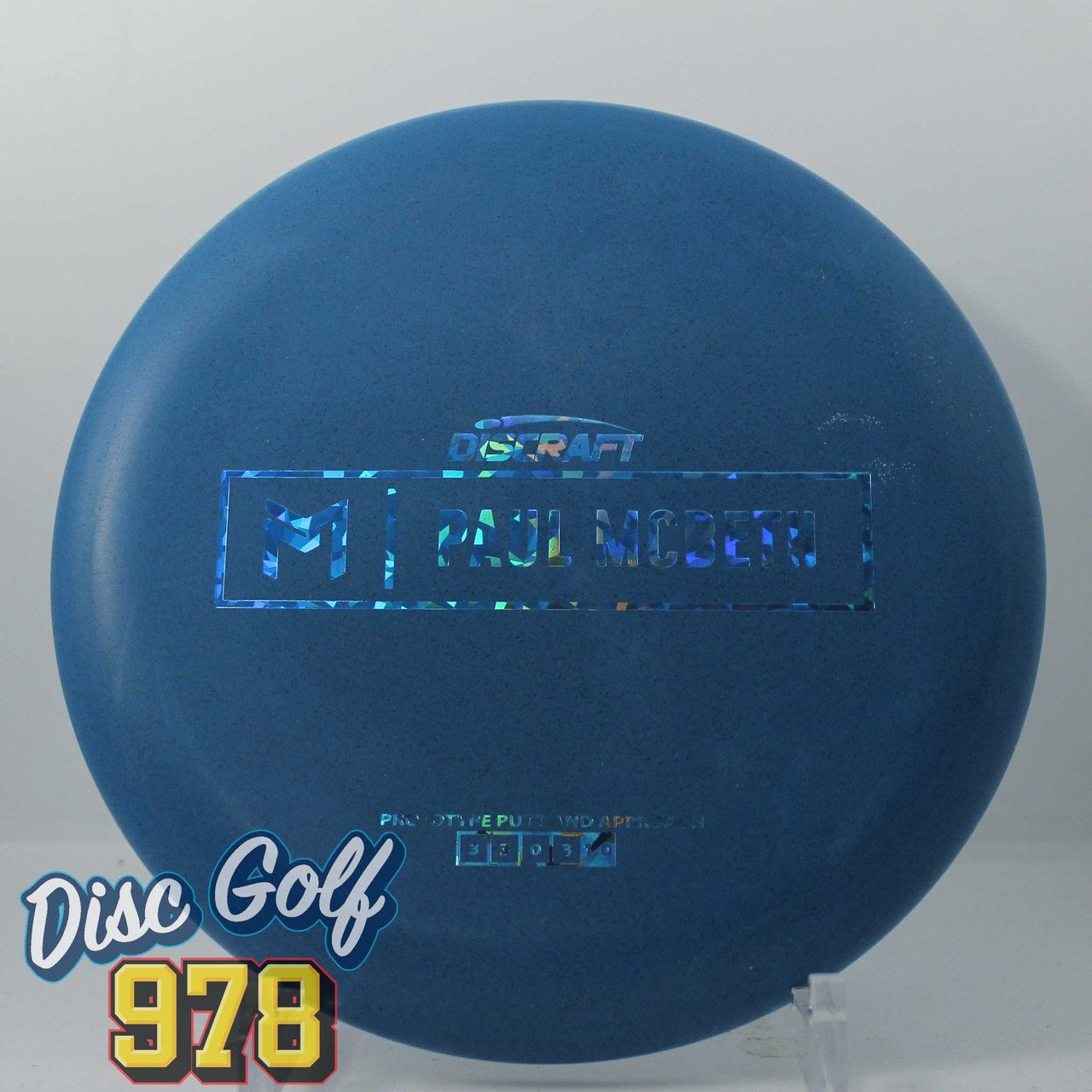 Discraft Kratos Prototype Paul McBeth Blue-Blue Shatter G 173.1g