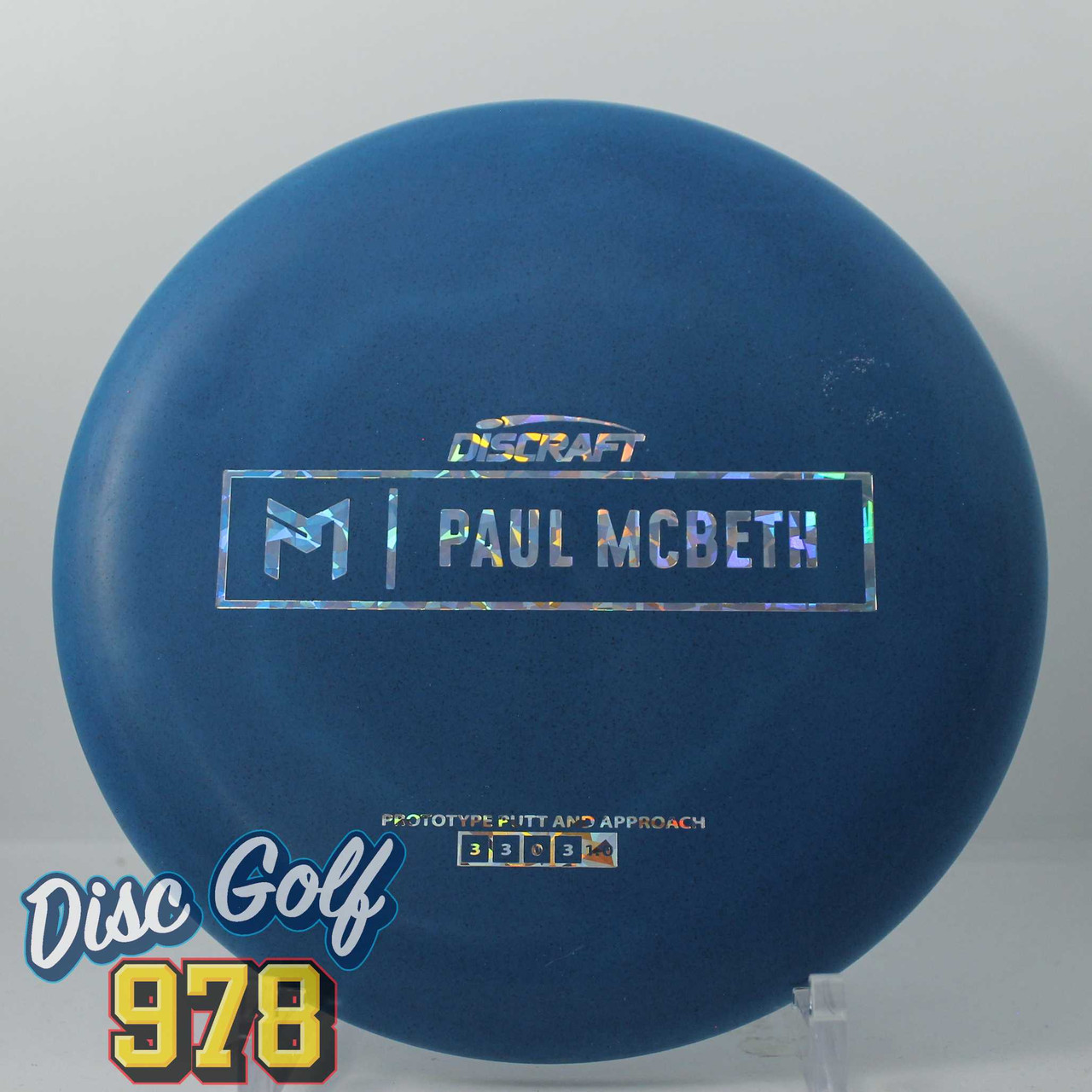 Discraft Kratos Prototype Paul McBeth Blue-Shatter R 172.4g