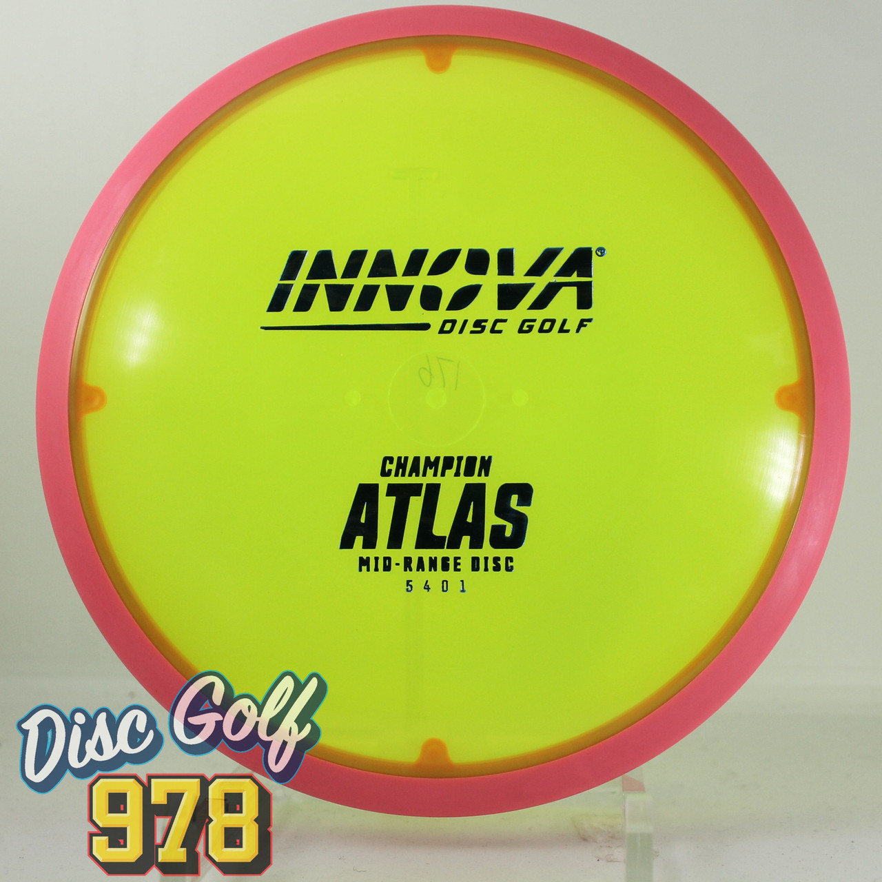 Innova Atlas Champion Yellow PinkBlue Rose 176.8g Disc Golf 978