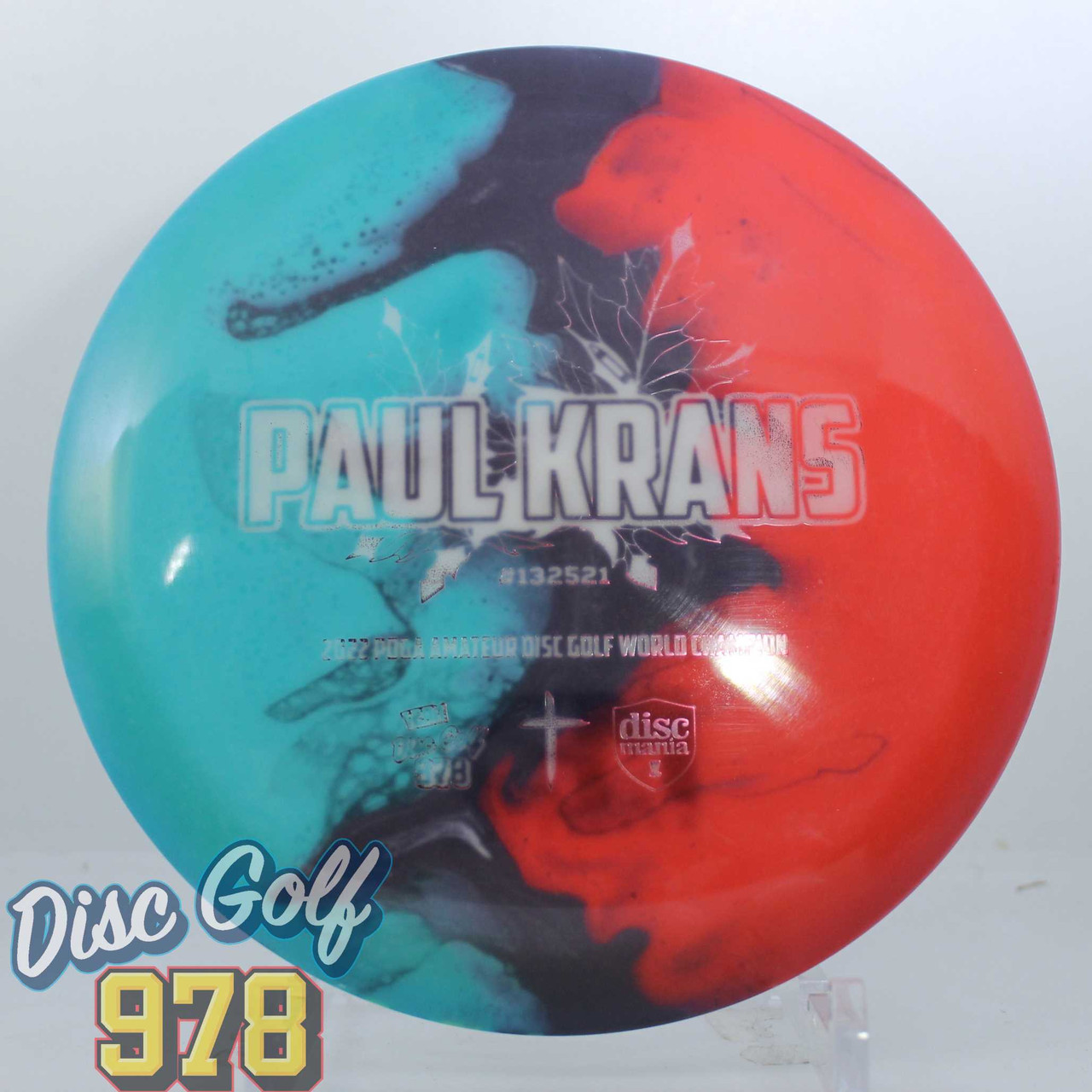 MagniDyes Discmania Essence Neo Paul Krans Teal Red 174.8g