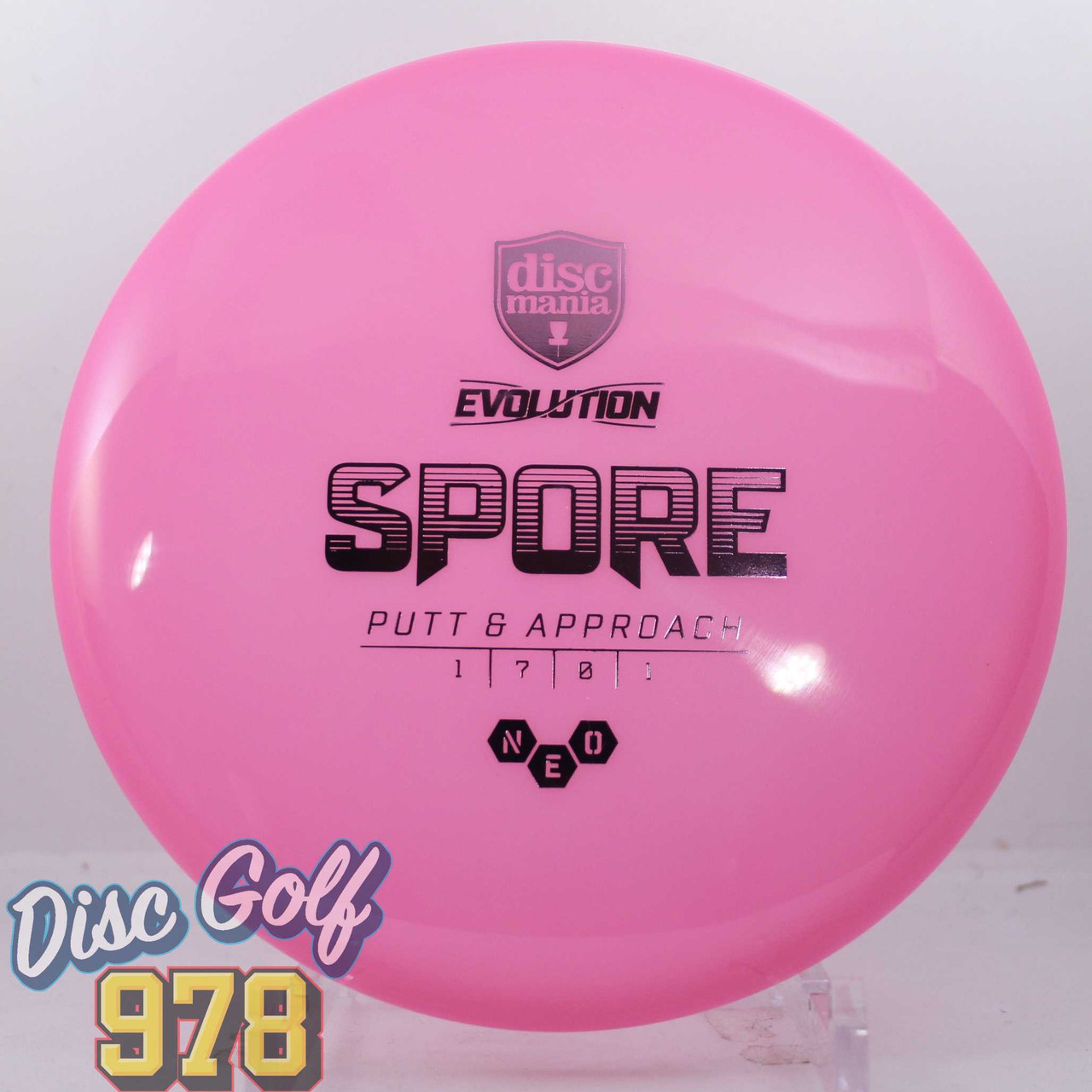Discmania Spore Neo Soft Pink-Lavender B 158.4g