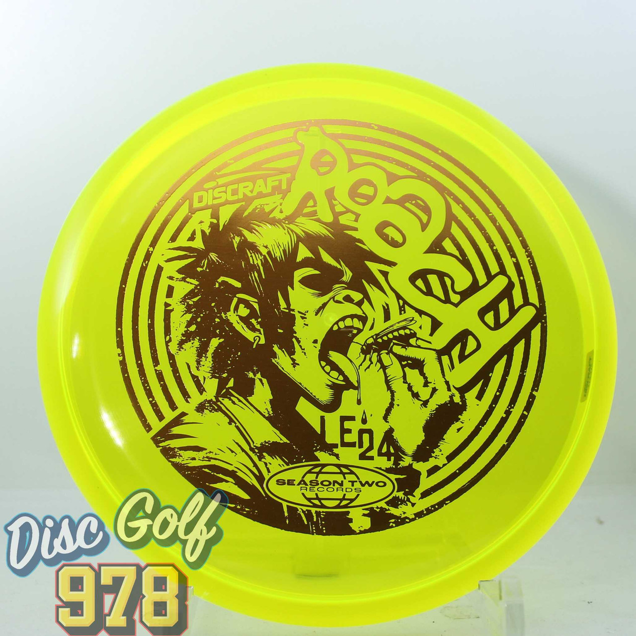 Discraft Roach CryZtal S2 Ledgestone 2024 Yellow-Gold 176.3g