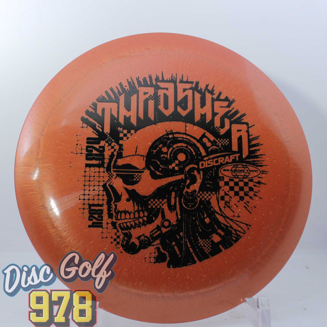 Discraft Thrasher Ti Sparkle S2 Ledgestone 2024 Orange-Black 175.8g