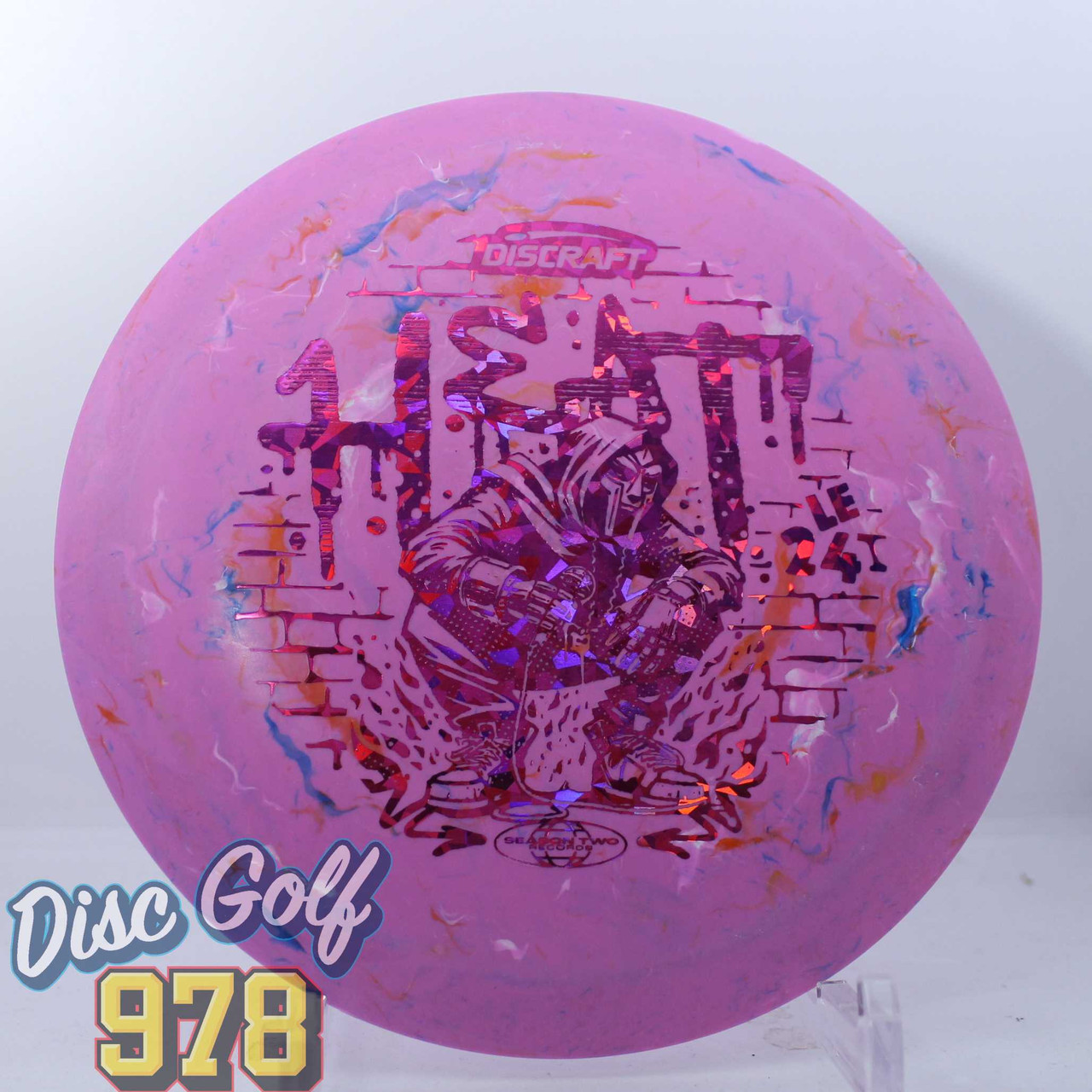 Discraft Heat Jawbreaker S2 Ledgestone 2024 Pink-Pink Shatter C 172.5g