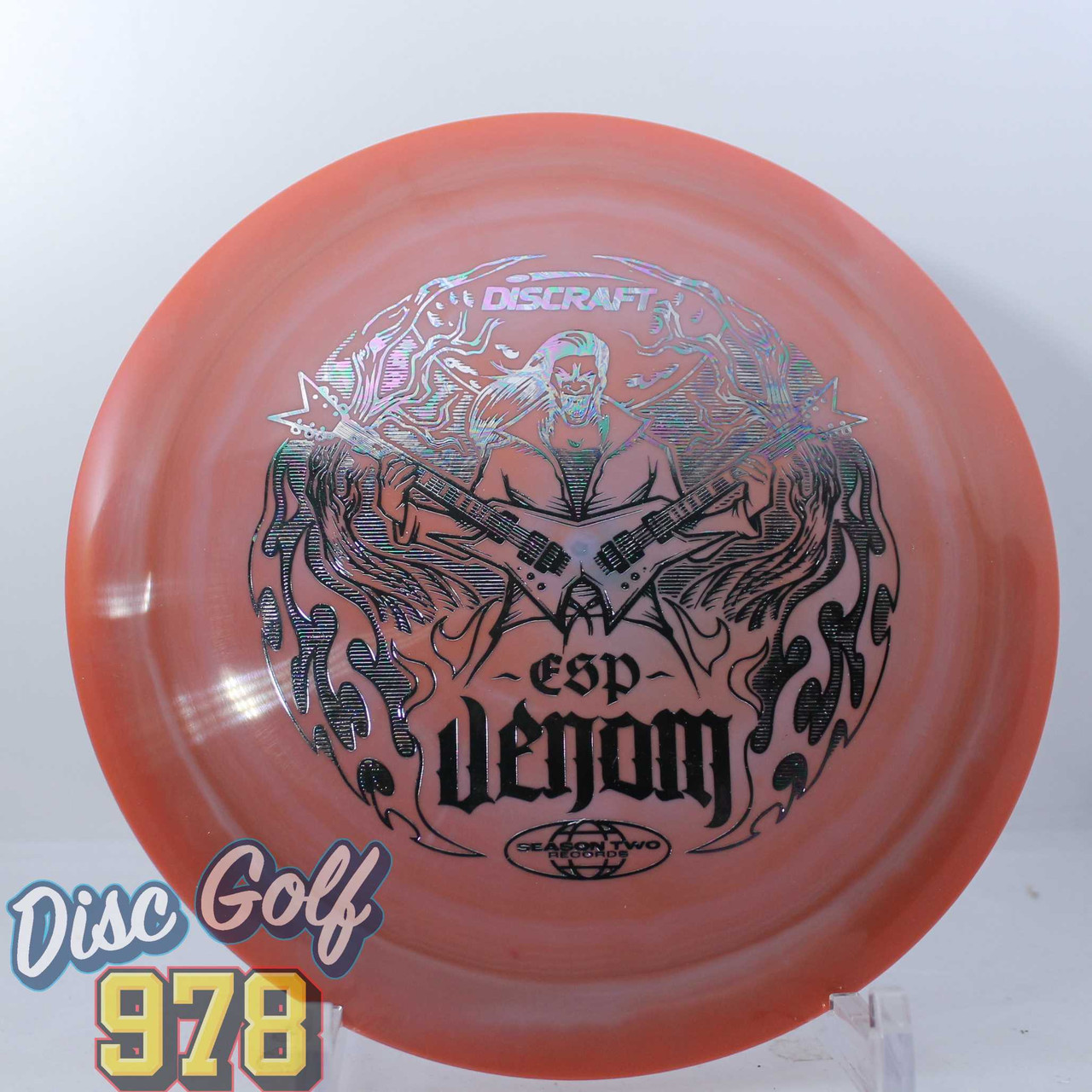 Discraft Venom Ledgestone S2 2024 Orange-Oil Slick 167.8g