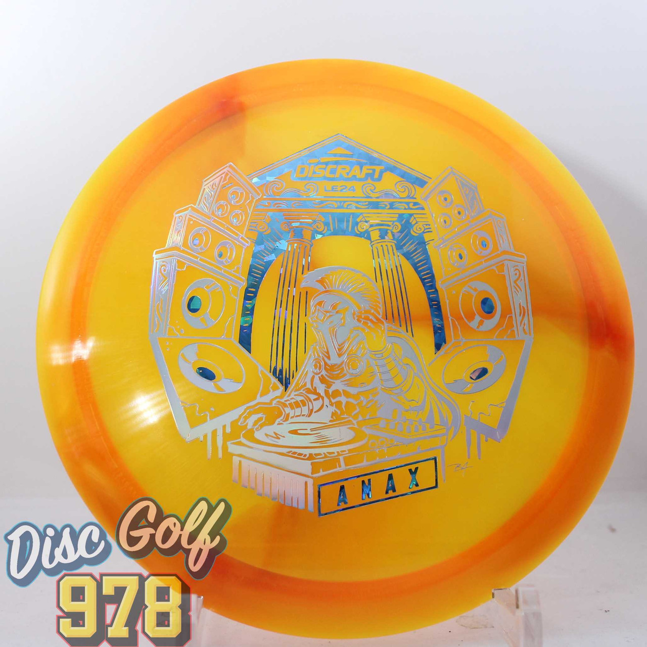 Discraft Anax Z Swirl S2 Ledgestone 2024 Orange-Prism 172.7g