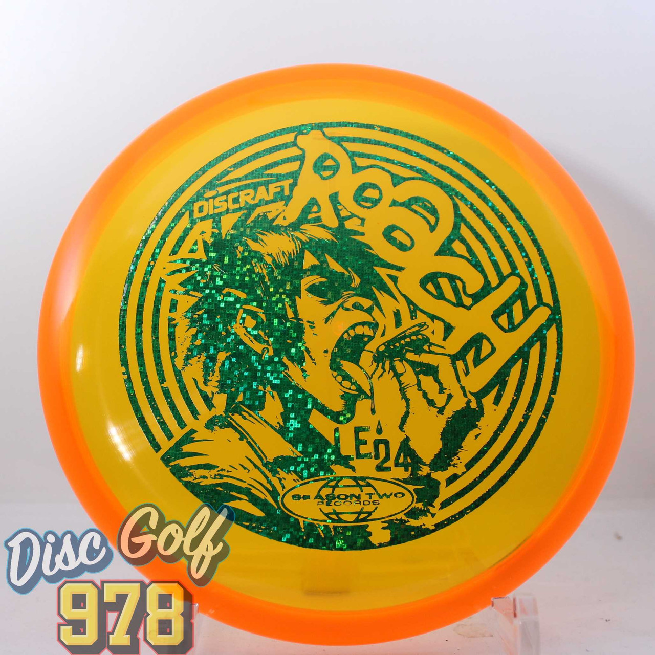 Discraft Roach CryZtal S2 Ledgestone 2024 Orange-Green Digi 176.7g