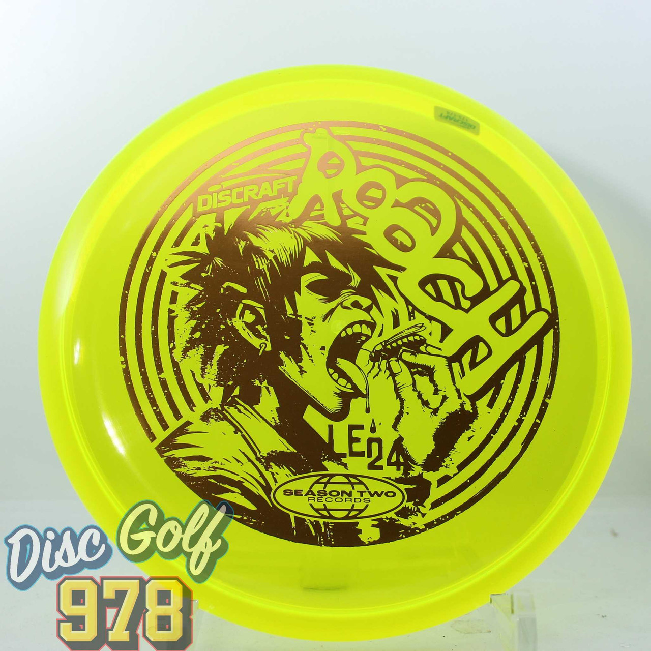 Discraft Roach CryZtal S2 Ledgestone 2024 Yellow-Gold 176.6g