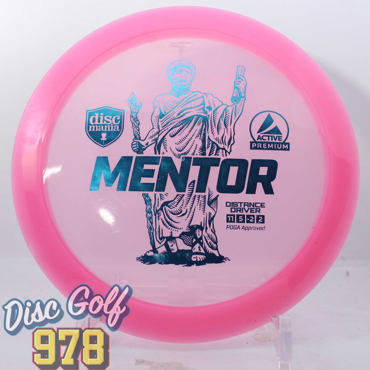 Discmania Mentor Active Premium Pink-Teal A 171.5g