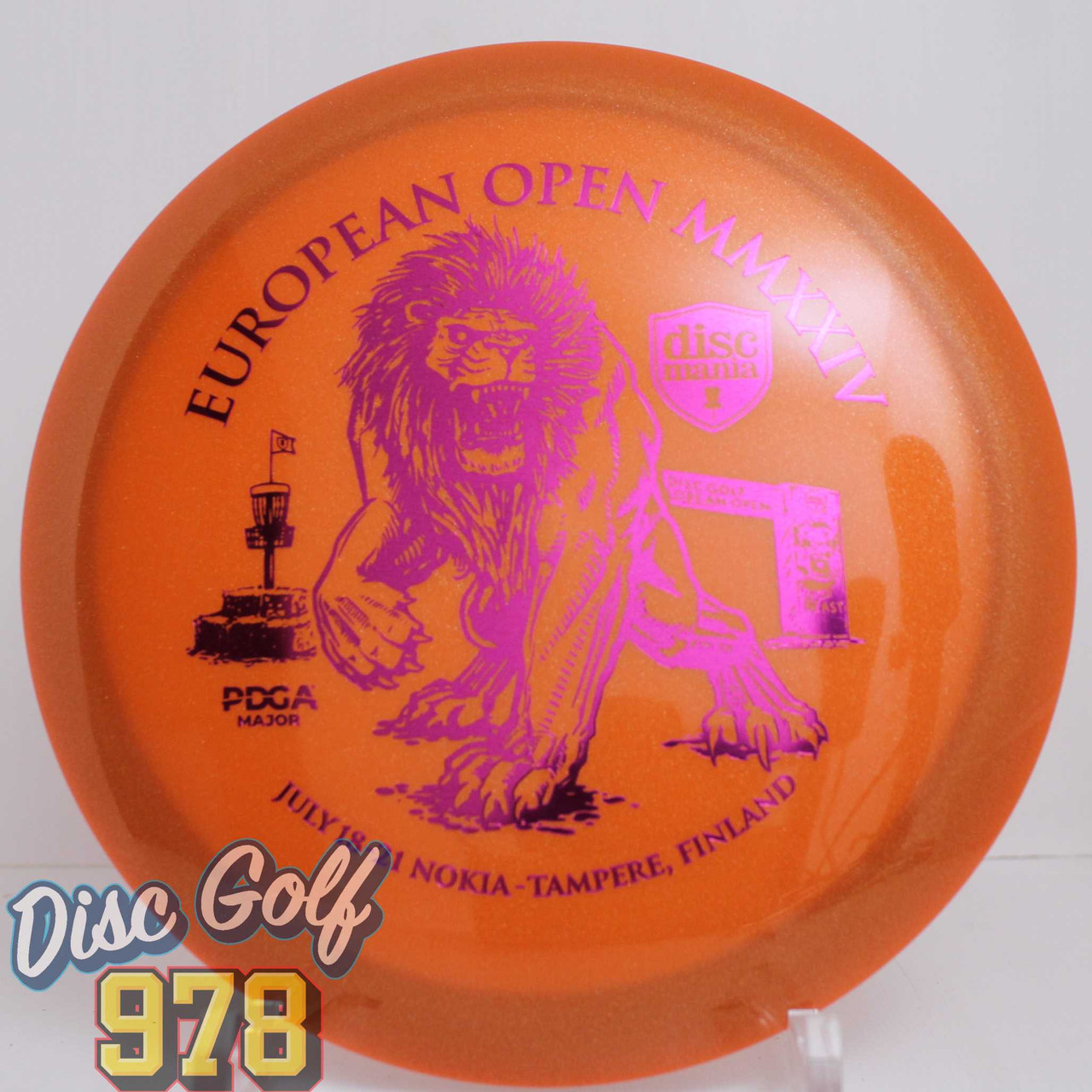 Discmania Forge Function Neo Prototype Orange-Pink E 175.7g