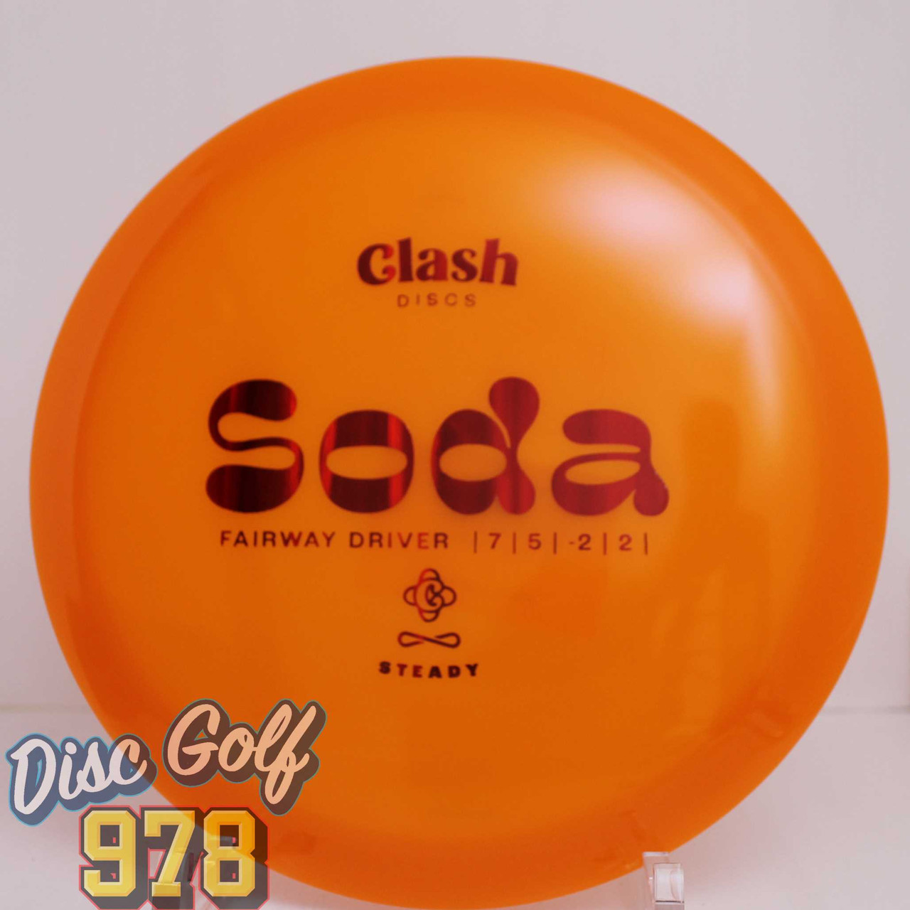 Clash Discs Soda Steady Orange-Red A 173.6g