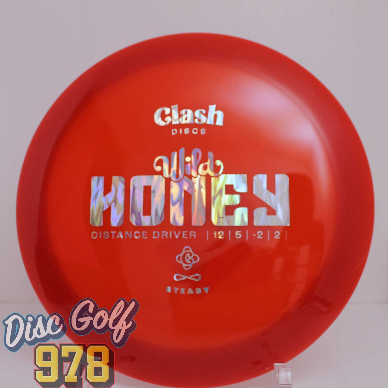Clash Discs Wild Honey Steady Red-Silver Lines E 172.8g