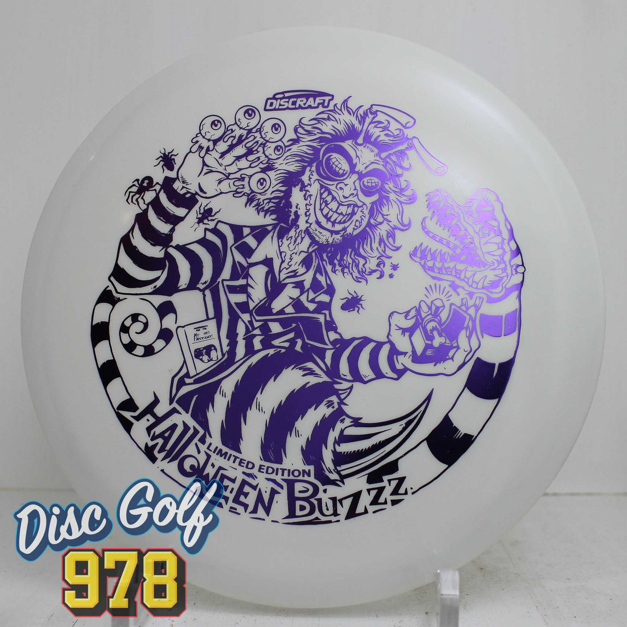 Discraft Buzzz ESP Glow Single Foil Halloween 2024 Purple G 172.8g