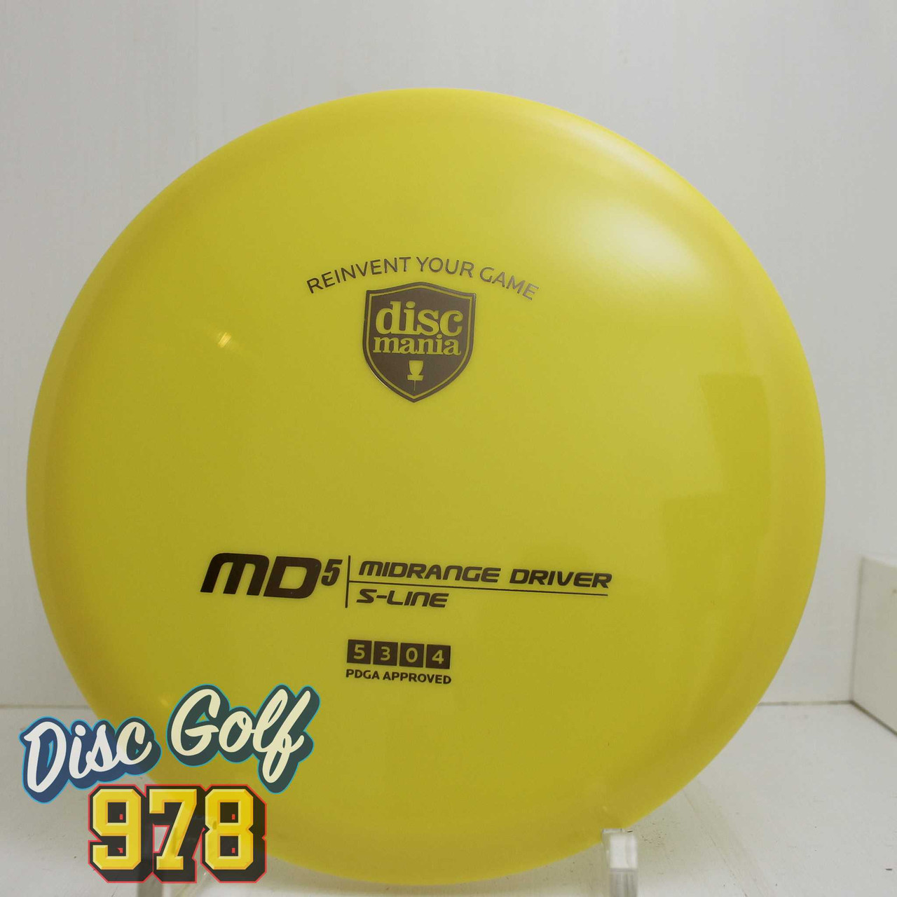 Discmania MD5 S-line Yellow Gold 176.1g