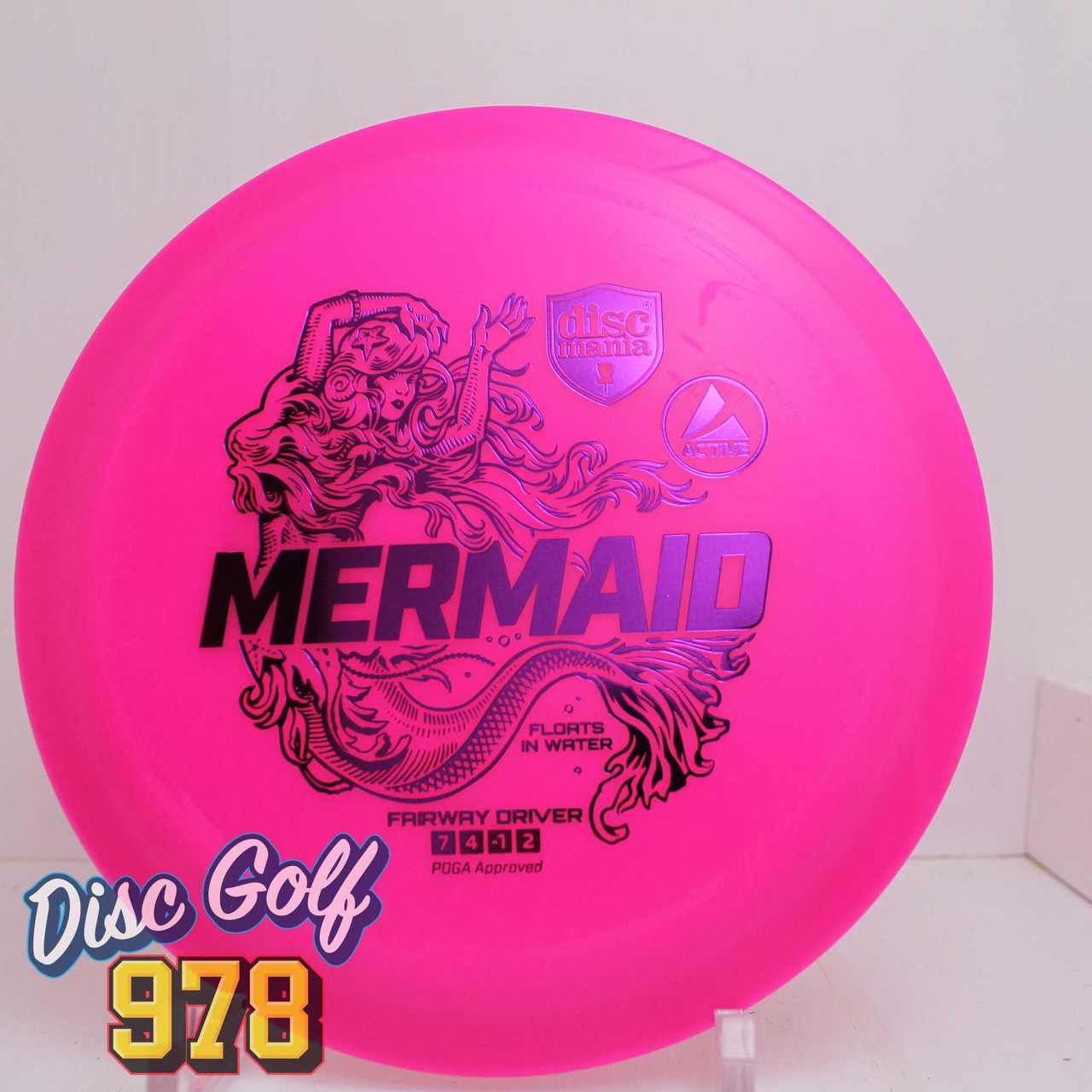 Discmania Mermaid Active Pink Purple A 157.1g