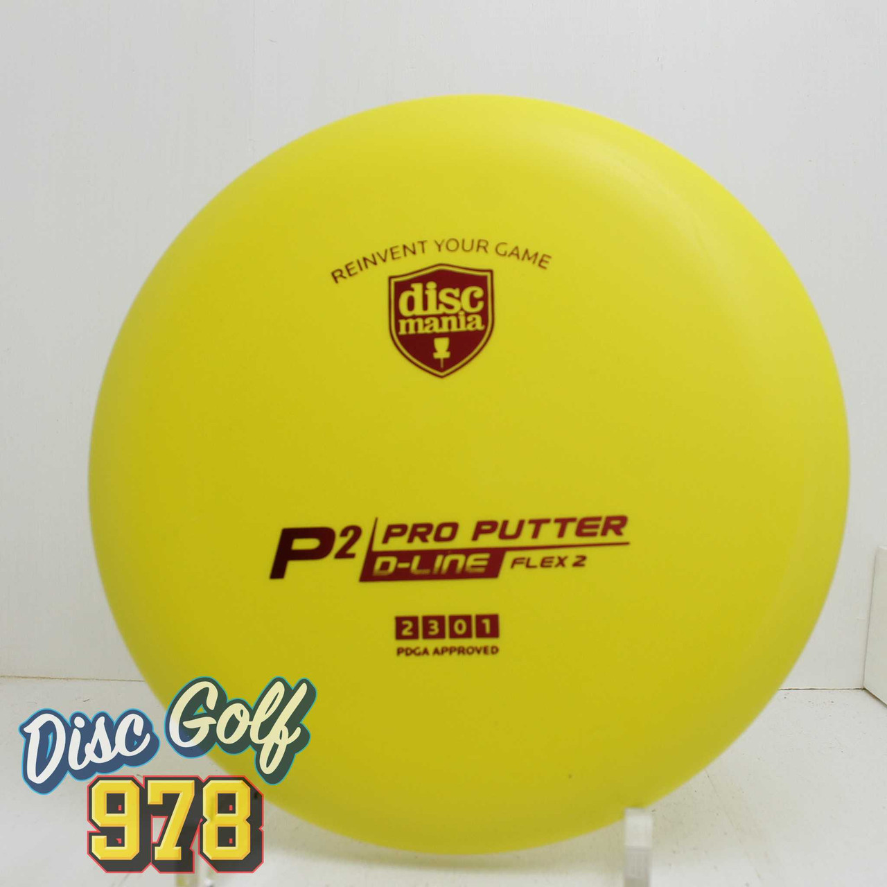Discmania P2 D-Line Flex 2 174.3g Yellow Red C