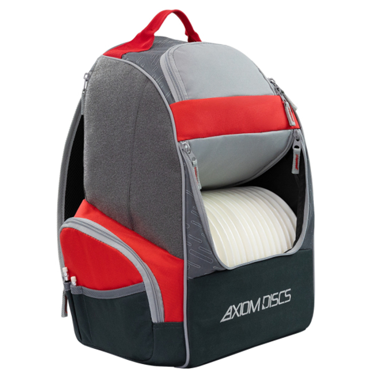 Axiom Backpack Shuttle with Velcro Dark Gray/Red