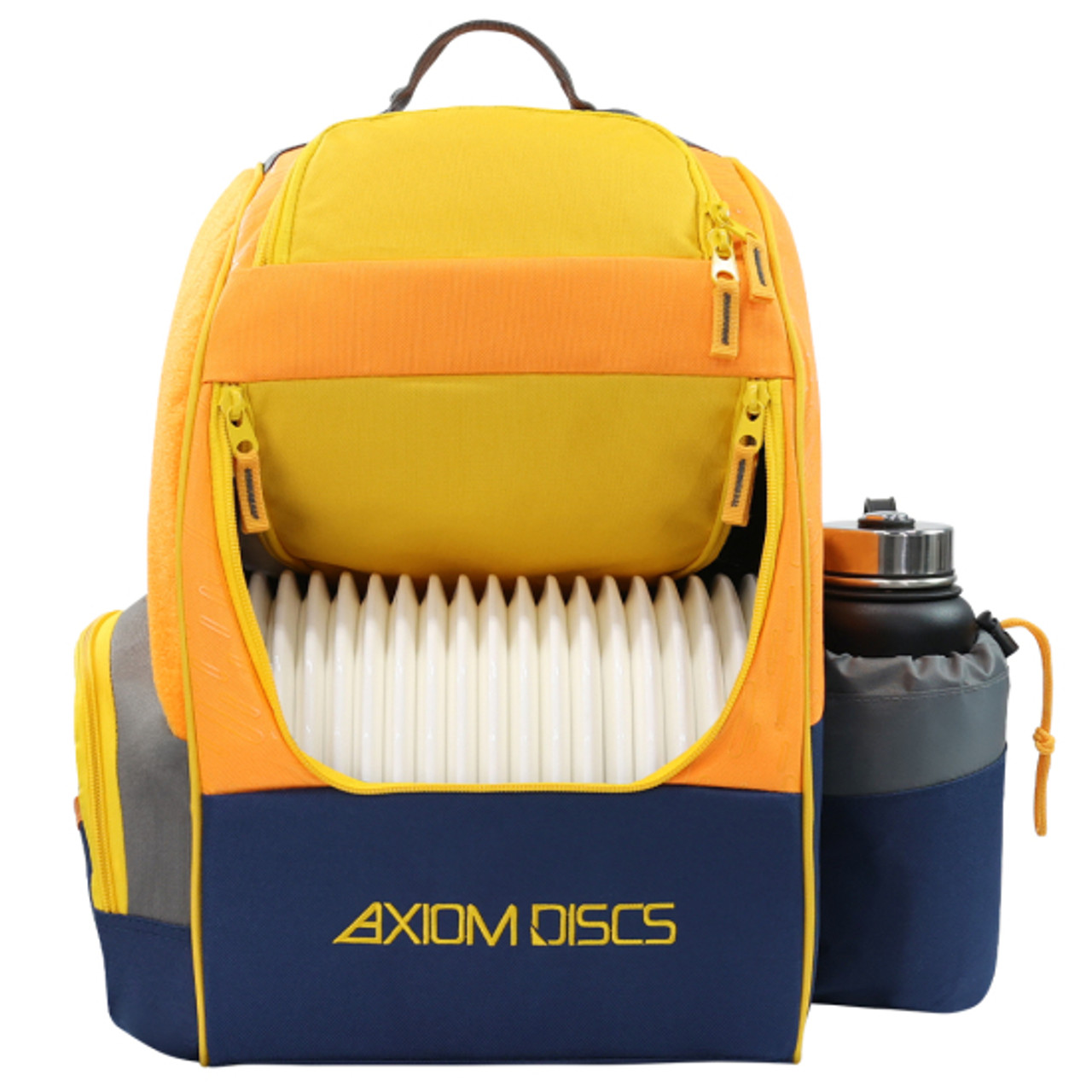 Axiom Backpack Shuttle with Velcro Yellow Ochre/Orange